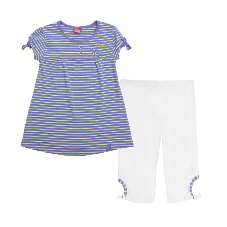 Комплект: Туніка з легінсами Losan Mc baby girls (016801204/195) Лавандовий