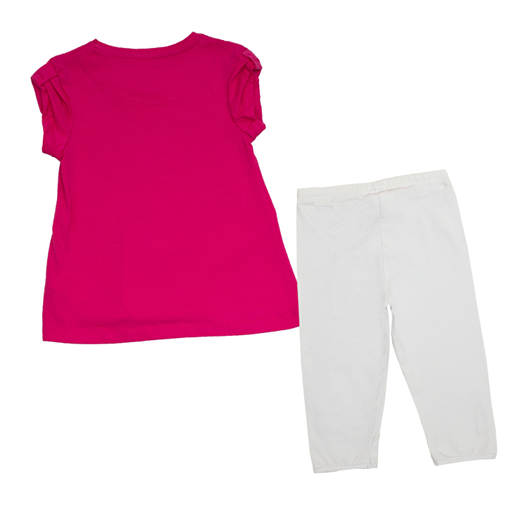 Костюм: Туника с леггинсами Losan Kids girls (316-8029AD/134) Темно-розовый