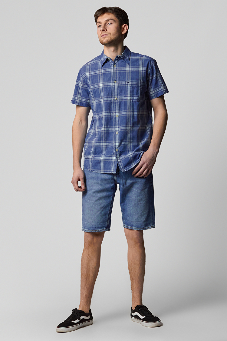 Шорты джинсовые LEE 5 Pocket Short Regular Fit (L73ELJIX) Голубой