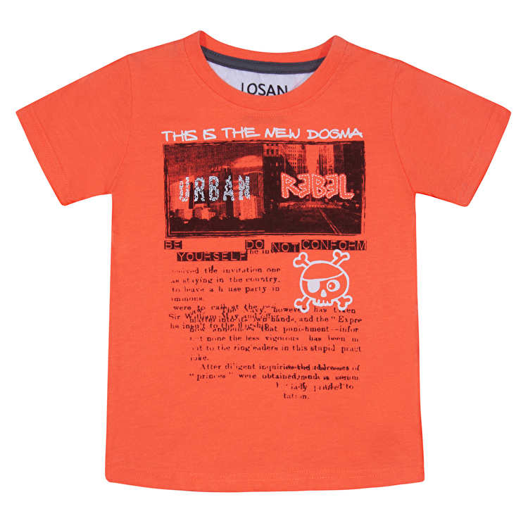 Футболка Losan Kids boys (415-1052AC/303) Помаранчевий