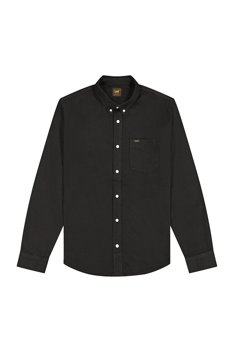 Рубашка LEE Lee Button Down Regular Fit (112376555) Черный