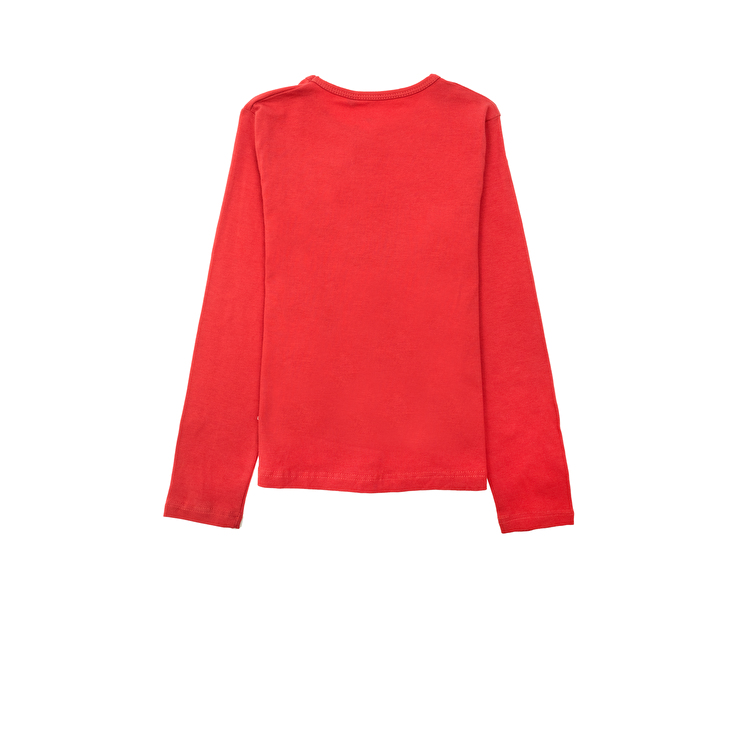 Футболка с длинным рукавом Losan Mc baby girls (026-1051AD/203) Вишневый