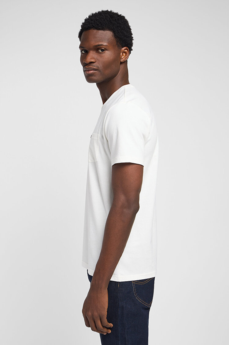 Футболка LEE Pocket Tee ECRU (112320042) Белый