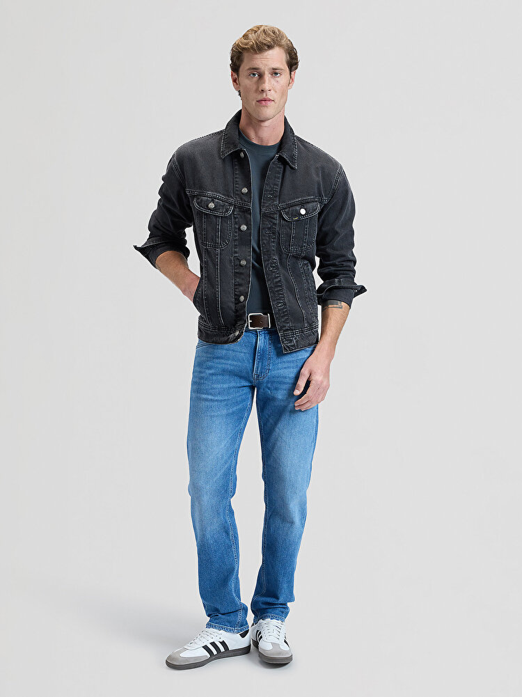 Джинсы LEE Daren Regular Fit (112377696) Голубой