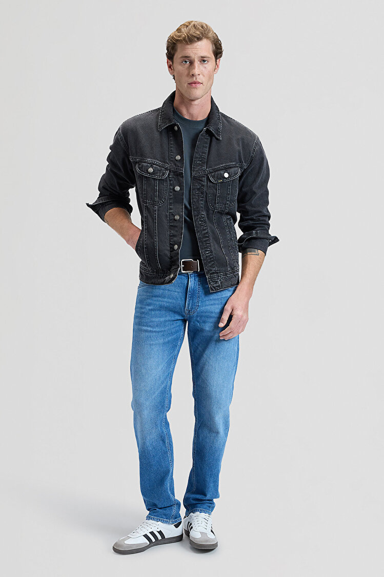 Джинси LEE Daren Regular Fit (112377696) Блакитний