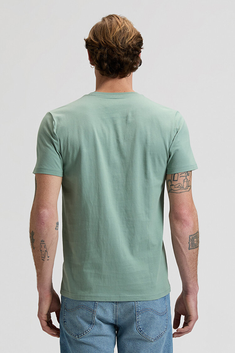 Футболка LEE SS PATCH LOGO TEE Regular Fit (112376466) Зеленый