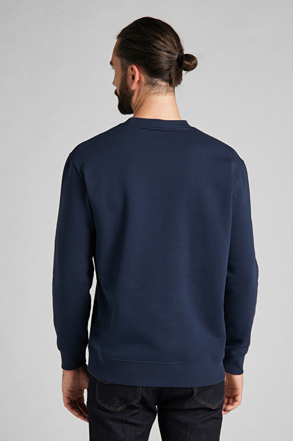 Свитшот LEE Rider Graphic Sweatshirt Regular Fit (L80STJ35) Темно-синий