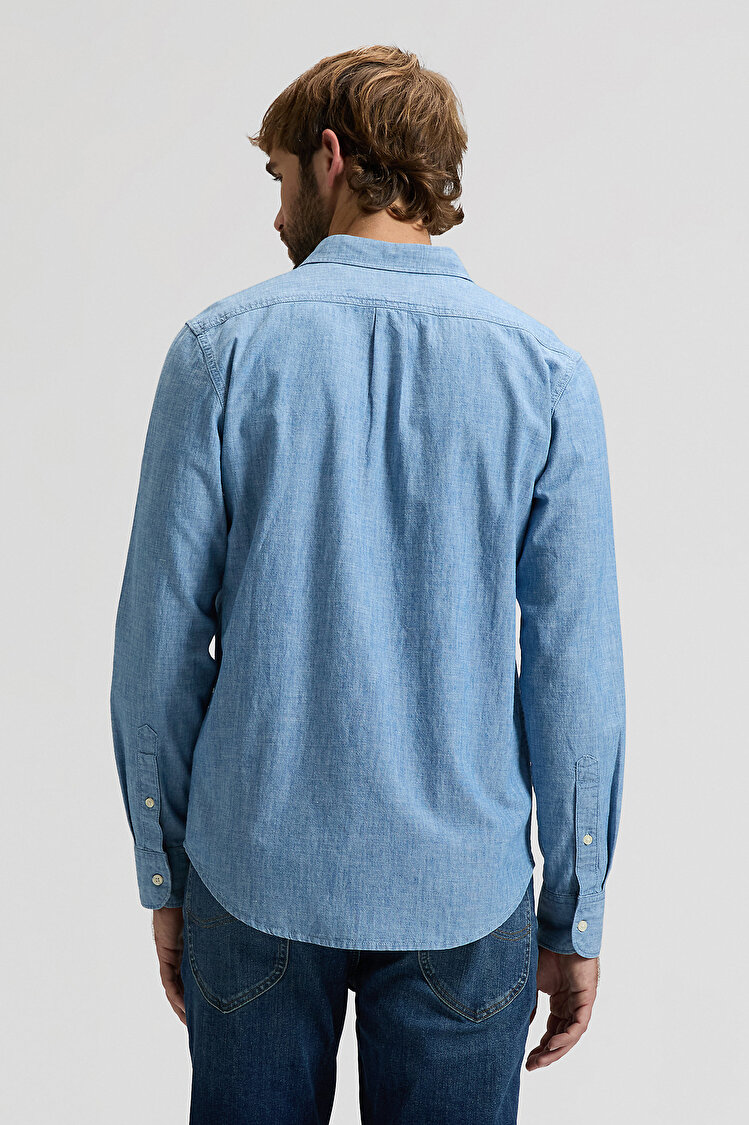 Сорочка LEE LEE SHIRT Regular Fit (112376561) Блакитний