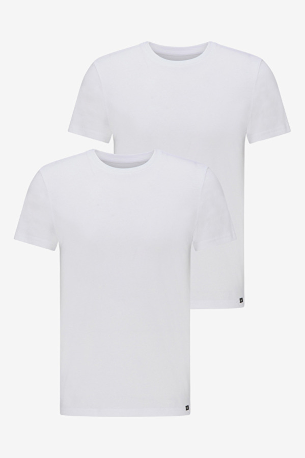 Футболка твин-пак LEE Twin pack Crew Fitted Fit (L680CM12) Белый