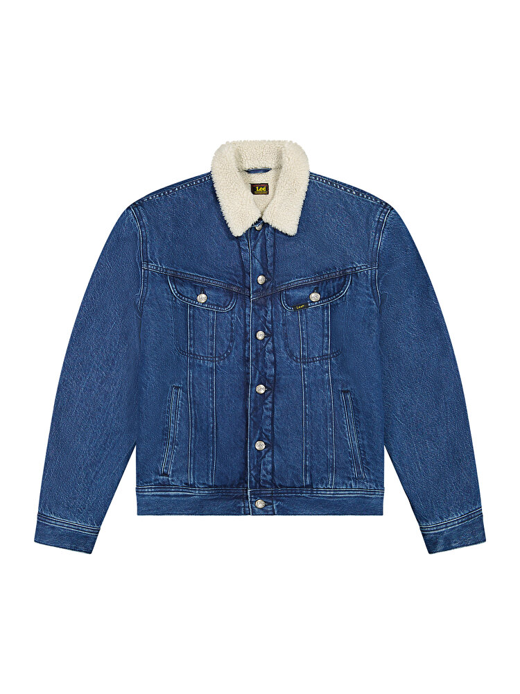 Шерпа LEE Sherpa Jacket Regular Fit (112370428) Синій