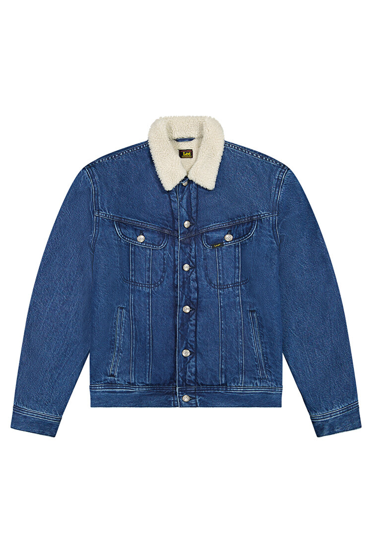 Шерпа LEE Sherpa Jacket Regular Fit (112370428) Синий