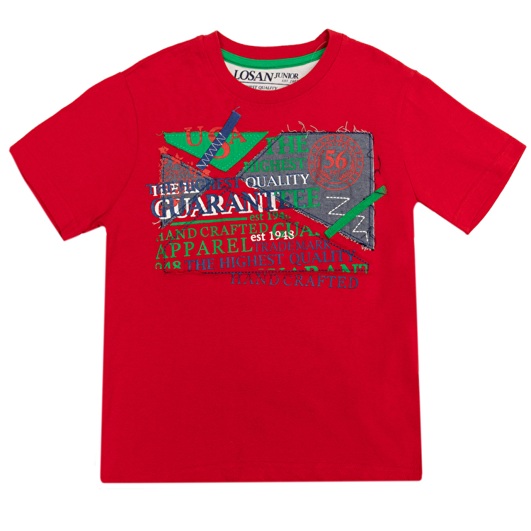 Футболка Losan Junior boys (413-1012AA/51) Червоний