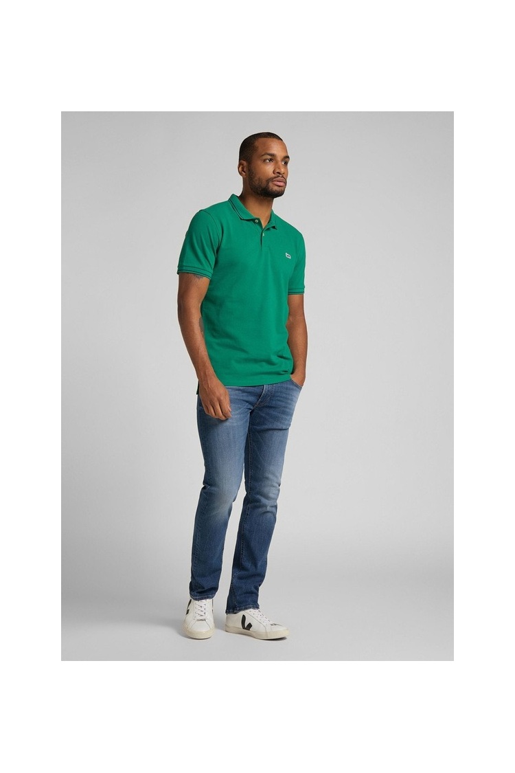 Поло LEE Pique Polo Regular Fit (L61ARLQD) Зеленый