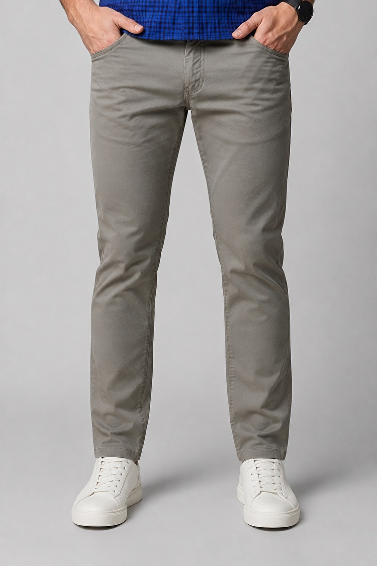 Штани Wrangler Arizona Regular Fit (W12OAN148) Оливковий Сірий