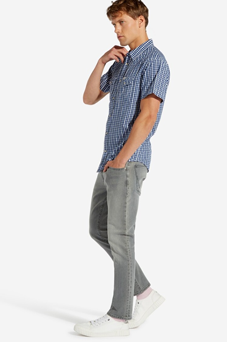 Рубашка Wrangler Western Shirt Regular Fit (W5A244M49) Синий