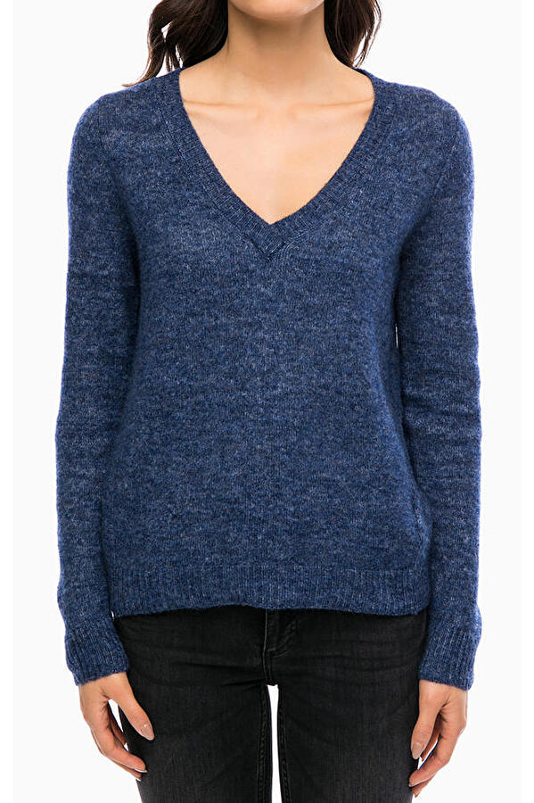 Пуловер Lee V-Neck knit Casual Fit (L52FACDI) Синій