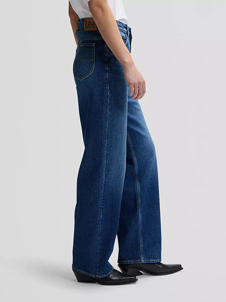 Джинси LEE RIDER LOOSE Loose Fit (112378933) Блакитний