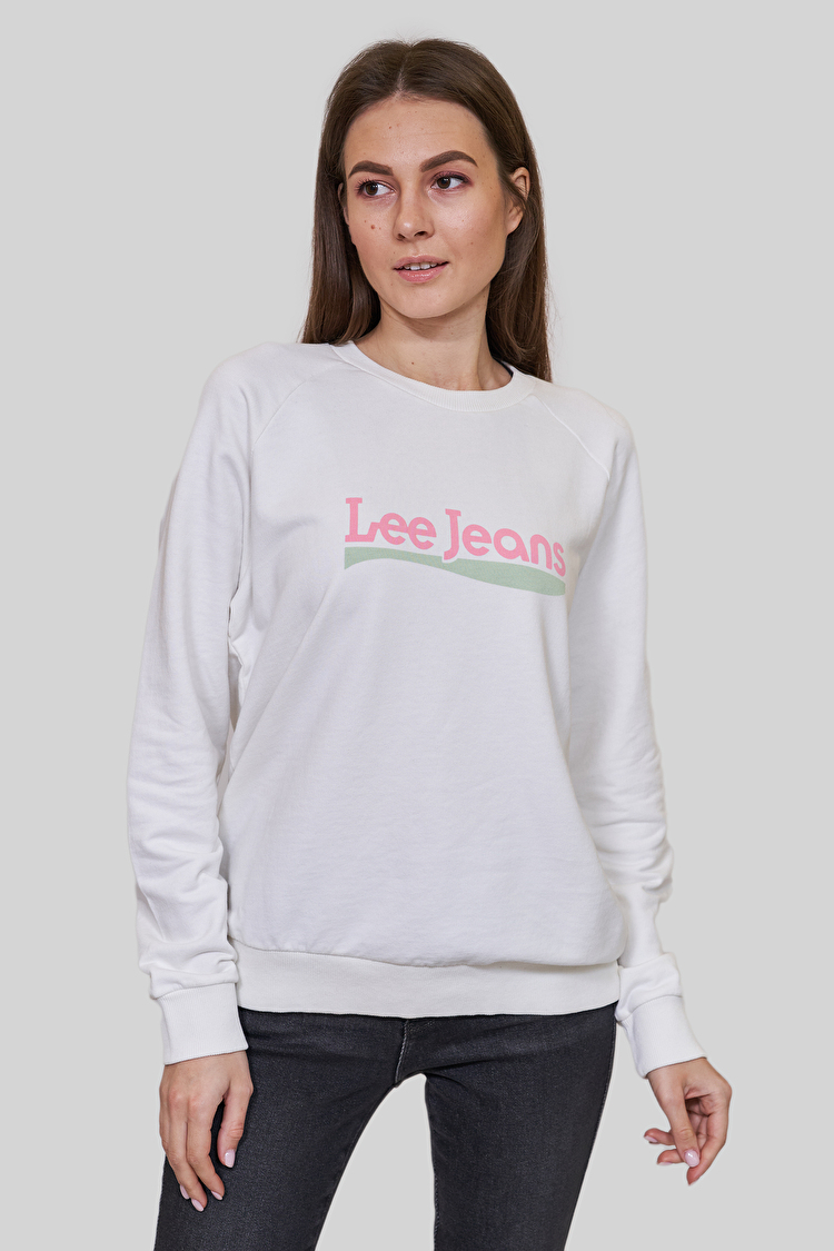 Свитшот LEE Long Sleeved Regular Fit (L53KBRLJ) Белый