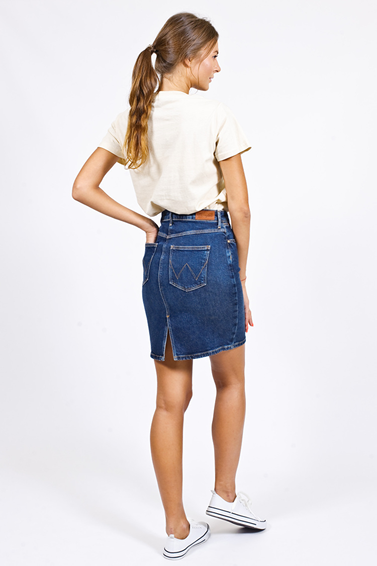 Спідниця Wrangler Midi Pencil Skirt Slim Fit (W234RH25M) Синій