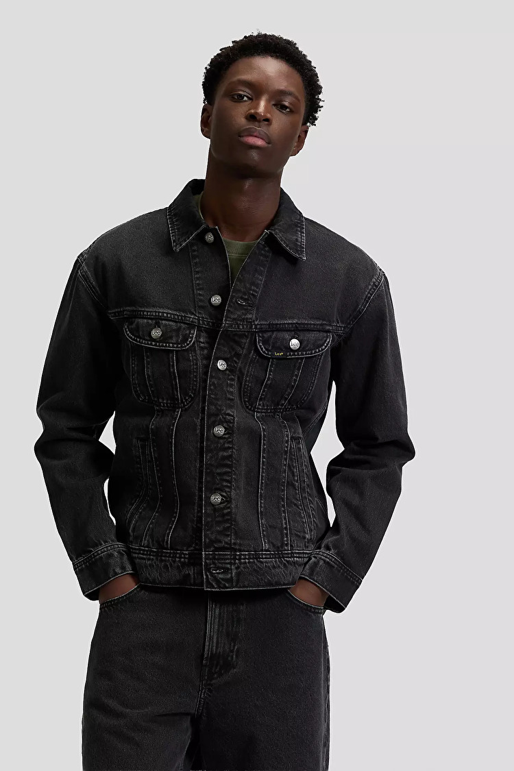 Куртка LEE RELAXED RIDER JACKET Relaxed Fit (112376447) Голубой