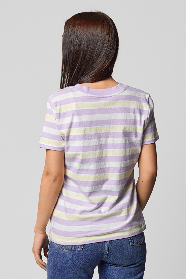 Футболка Wrangler HIGH RIB REGULAR TEE Regular Fit (W7N9GHP26) Бузковий