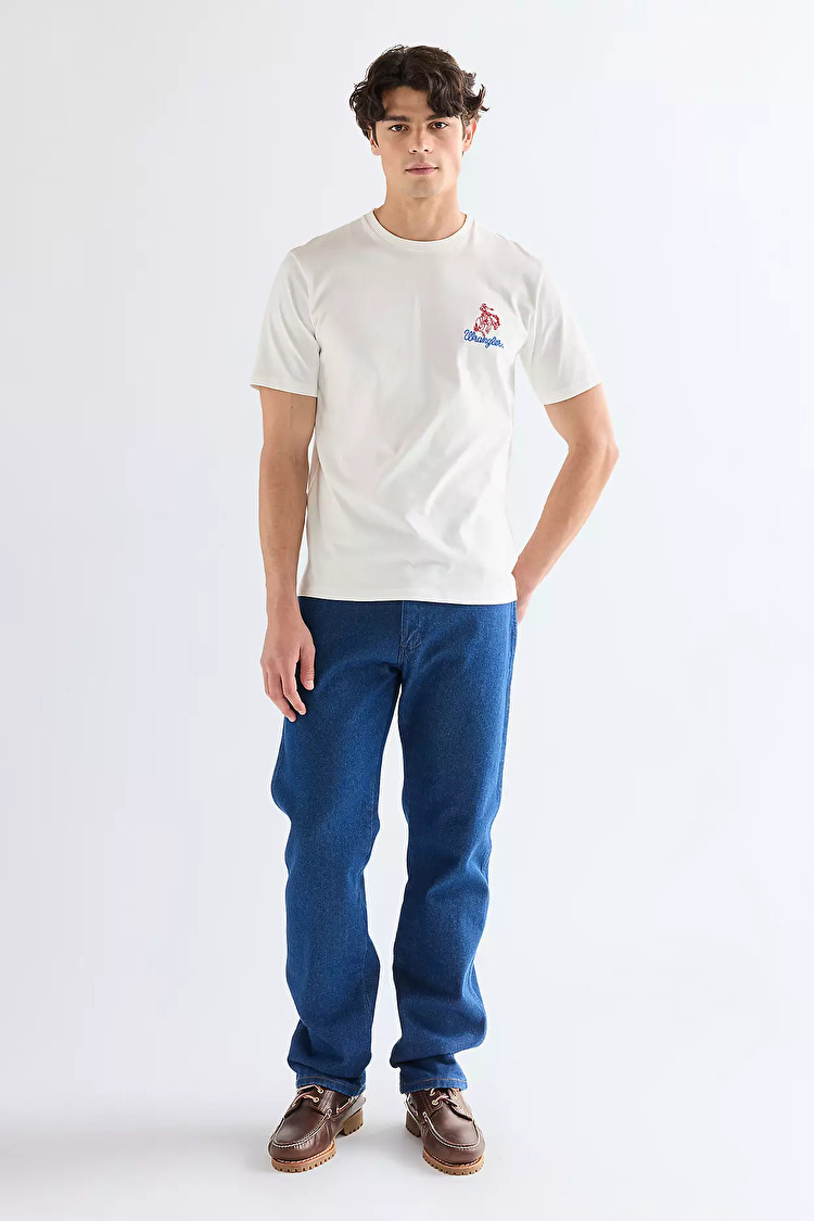 Футболка Wrangler EMBROIDERY TEE Regular Fit (112377987) Білий