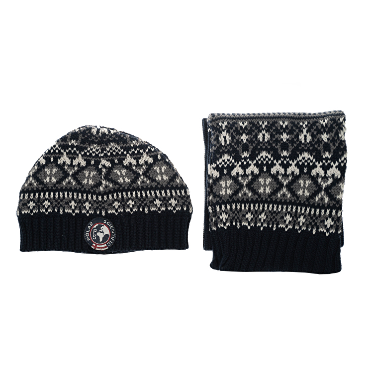 Набор: Шапка, шарф Losan Kids boys (225-A200AC/32) Голубой