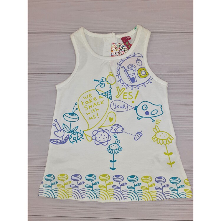 Комплект: Туніка та шорти Losan Mc baby girls (018802204/001) Білий