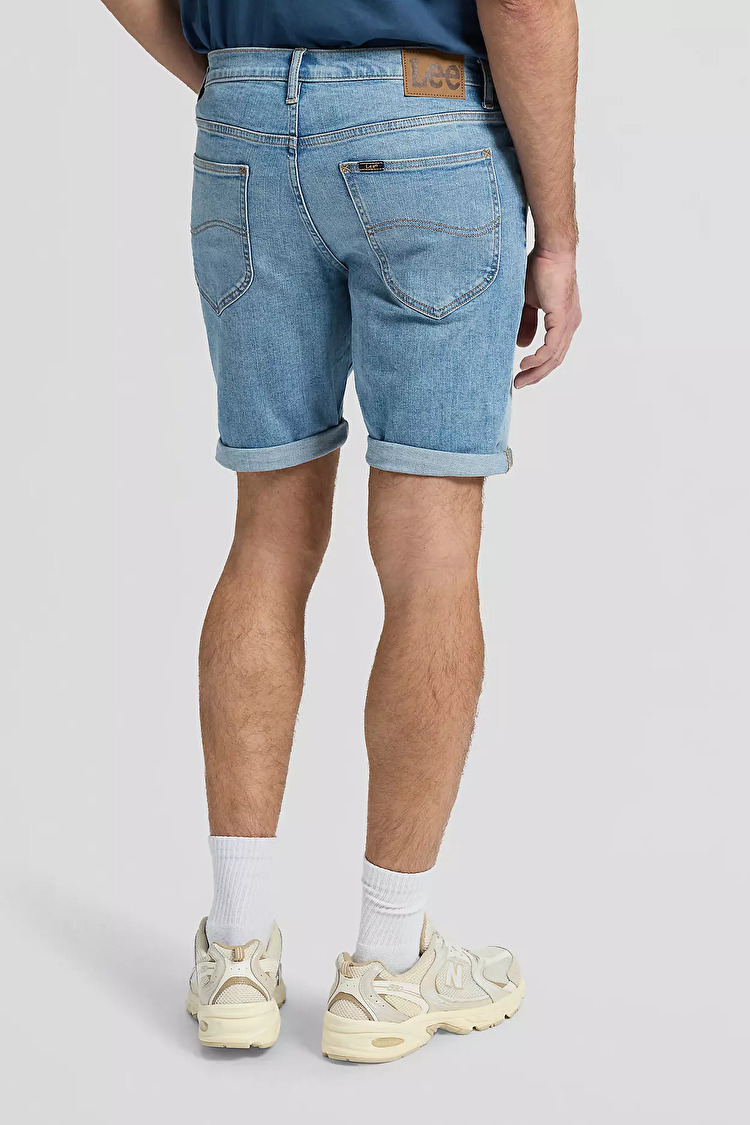 Шорти LEE RIDER SHORT Slim Fit (112376382) Блакитний