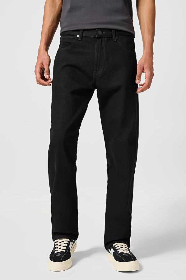 Джинси Wrangler FRONTIER Relaxed Fit (112356828) Чорний