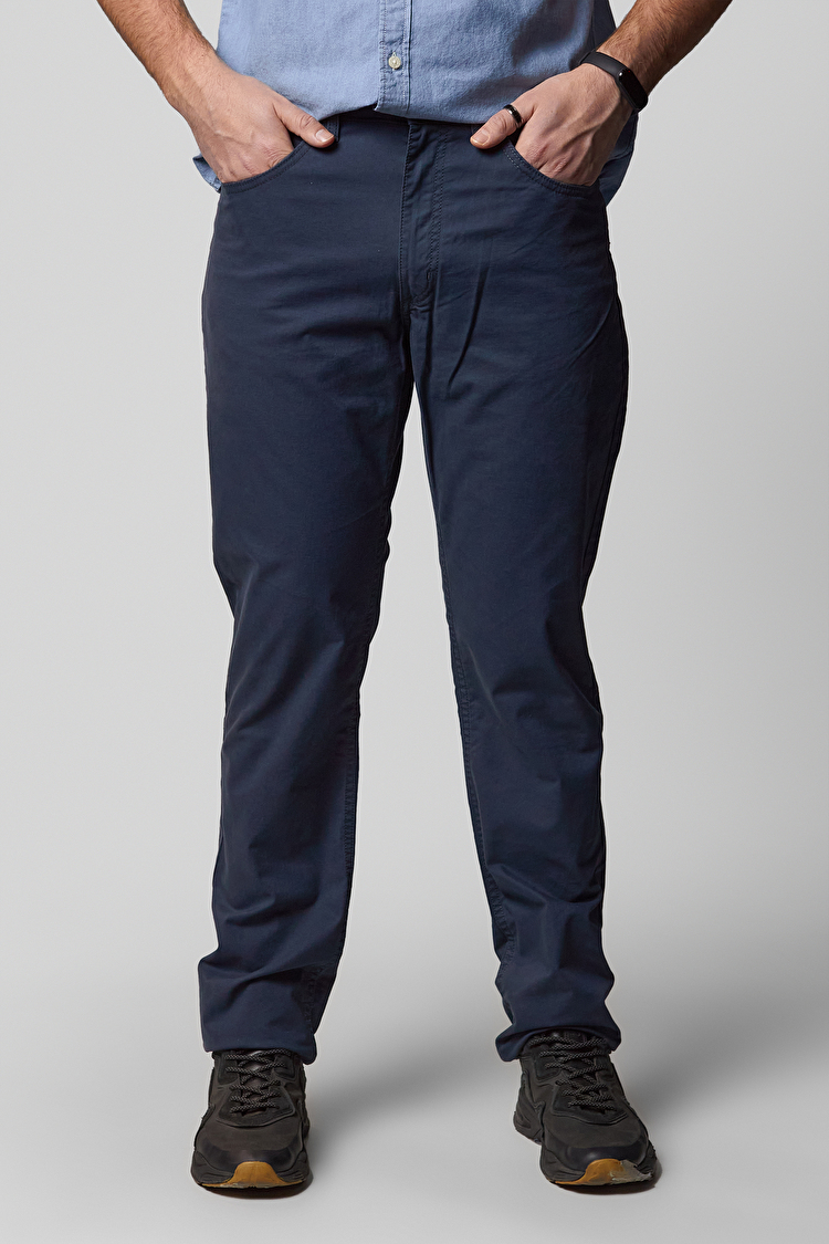 Брюки LEE Brooklyn Straight Regular Fit (L452GK34) Темно-синий