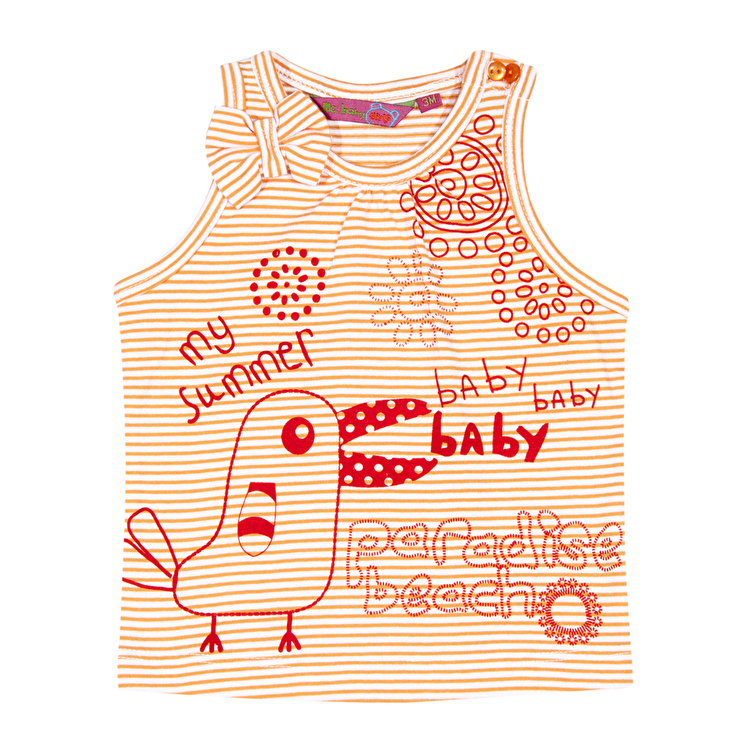 Майка Losan Mc baby girls (018102204/18) Помаранчевий