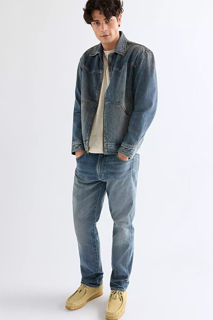 Джинси Wrangler FRONTIER Relaxed Fit (112377828) Сірий