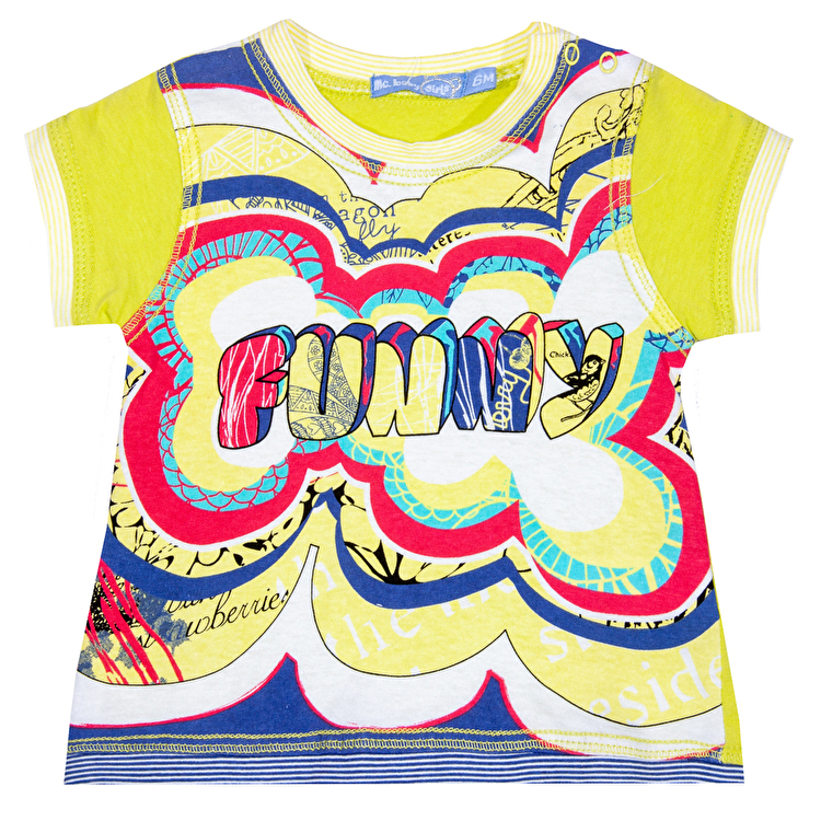 Футболка Losan Mc baby girls (118-1026AD/20) Яскраво-зелений