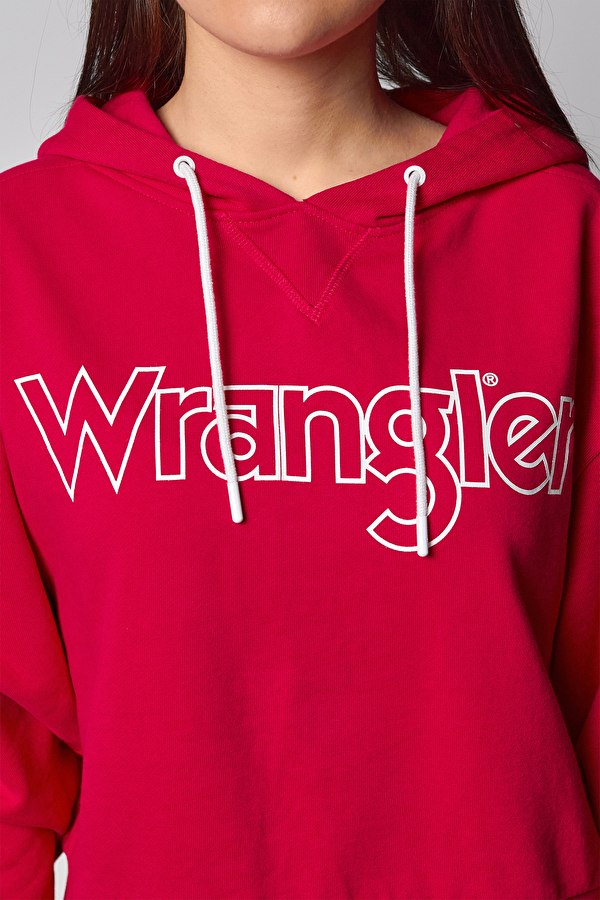 Худи Wrangler Logo Hoodie Regular Fit (W6073HQVC) Розовый