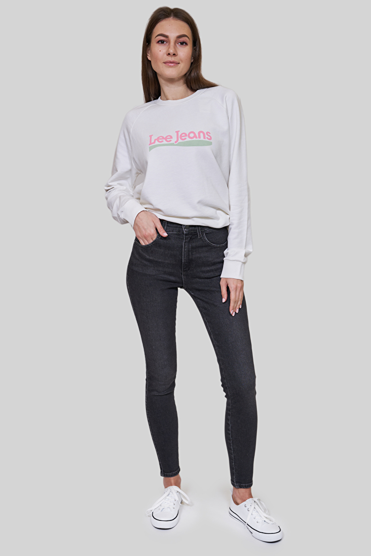 Джинси Wrangler High Rise Skinny Skinny Fit (W27HMA95F) Темно-сірий