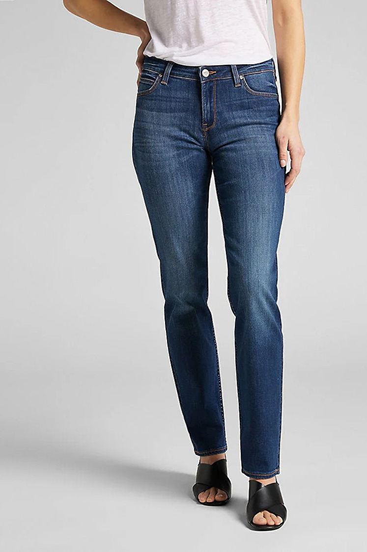 Джинси LEE Marion Straight Regular Fit (L301HAIM) Темно-синій