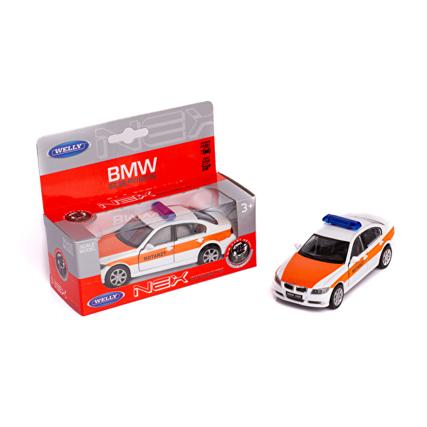 Модель автомобиля BMW EMERGENCY 1:34-39 Welly (K49720G-Po/BMW)
