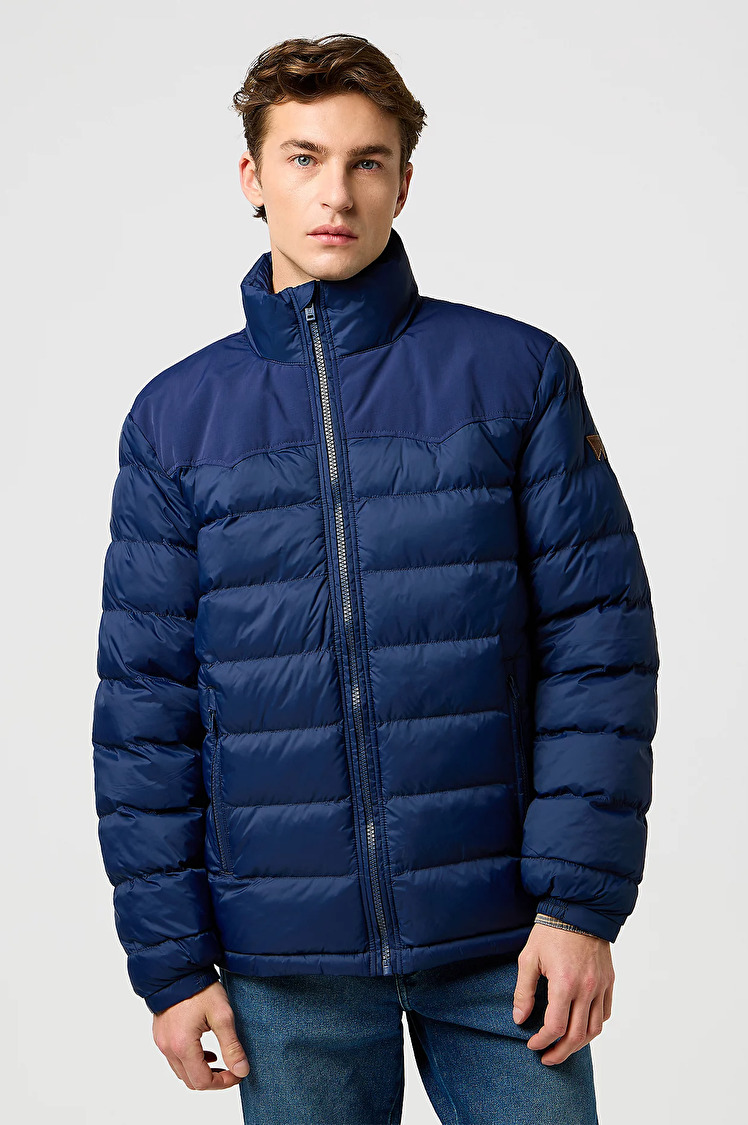 Куртка с утеплителем Wrangler PACKABLE PUFFER Regular Fit (112371448) Синий