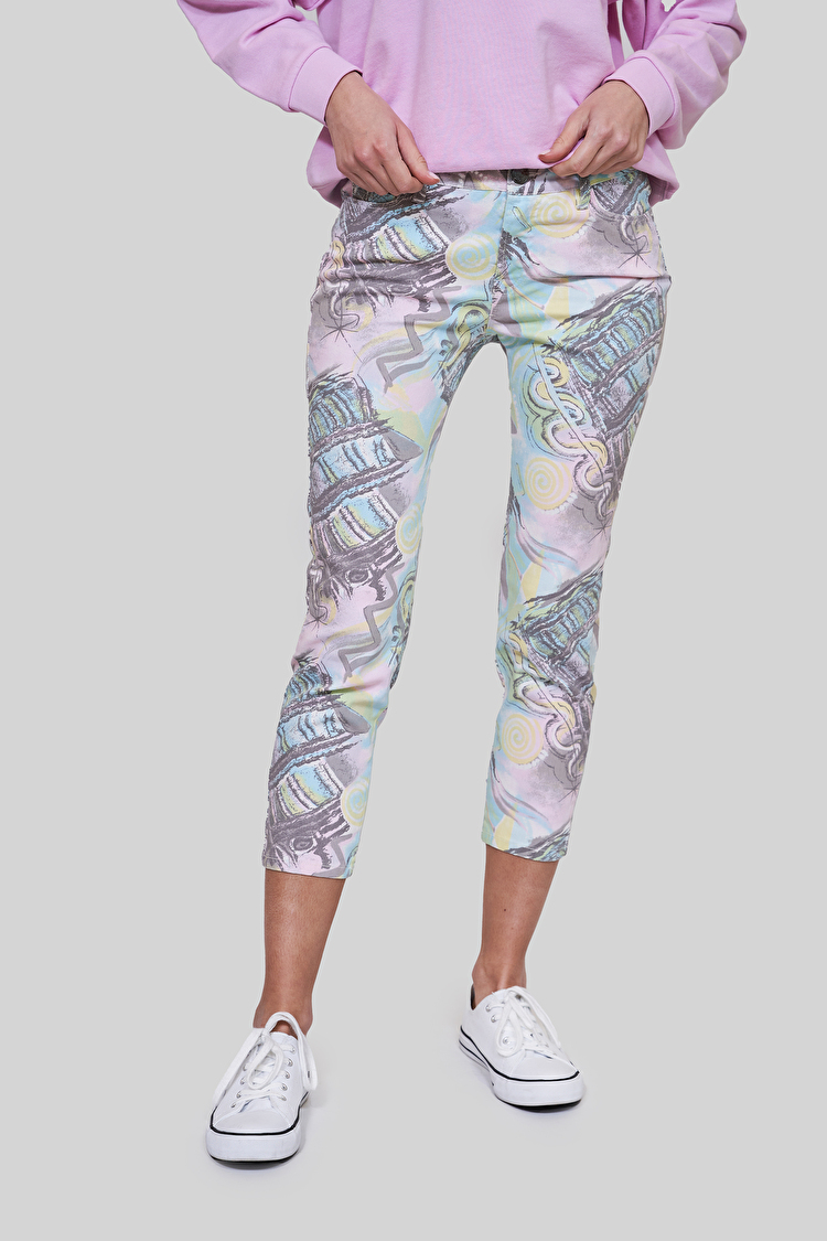 Капрі Rifle Crudelia Skinny Fit (P95006MZ003F23) Рожевий