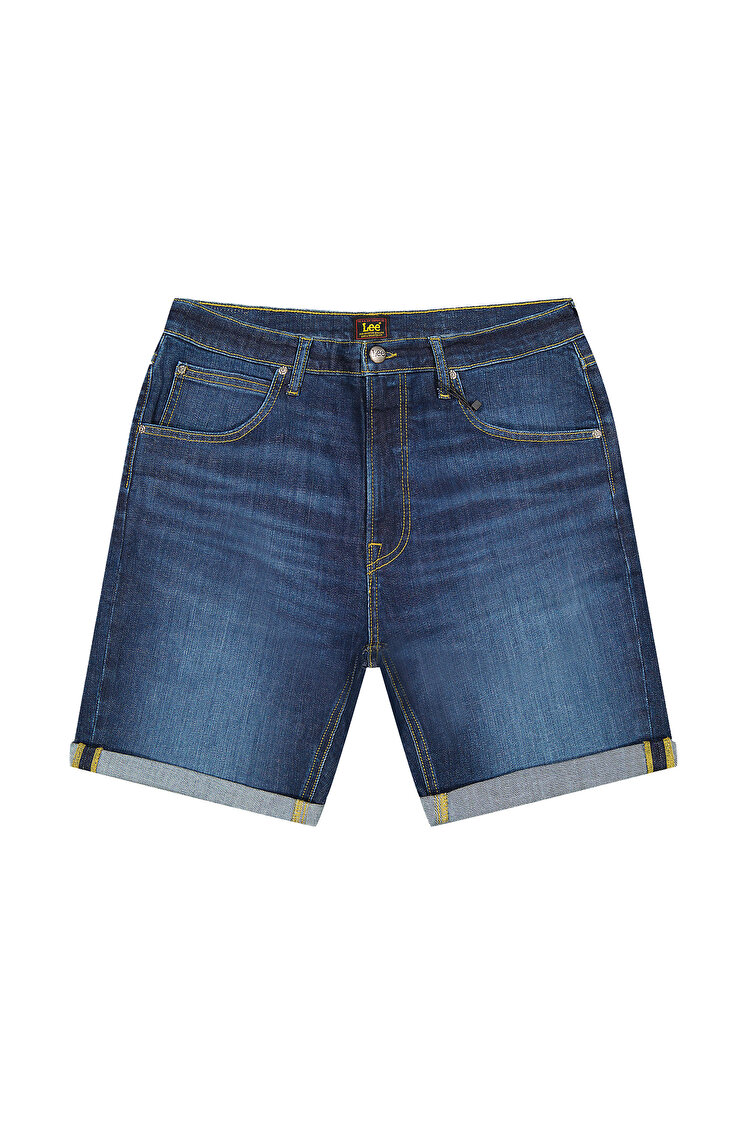 Шорти LEE 5 Pocket Short Regular Fit (112377689) Блакитний