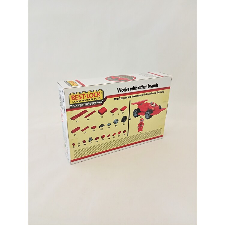 Конструктор Гоночная машина ралли 80 деталей BEST-LOCK (90083)