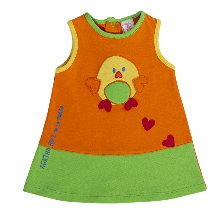 Сарафан AGATHA RUIZ DE LA PRADA Agatha baby (7493) Помаранчевий