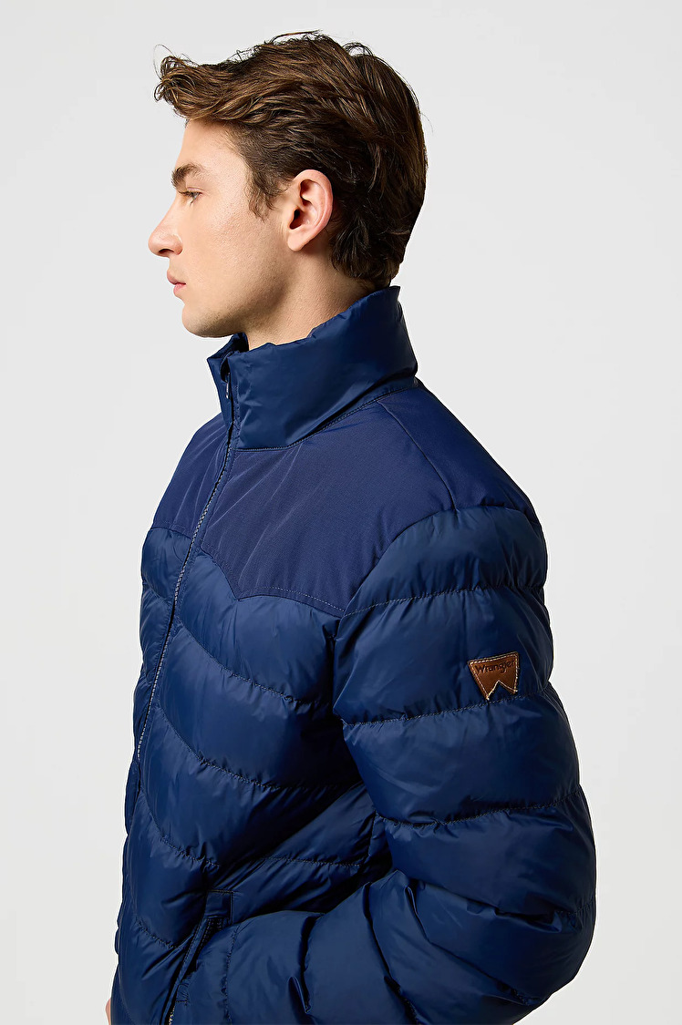 Куртка с утеплителем Wrangler PACKABLE PUFFER Regular Fit (112371448) Синий