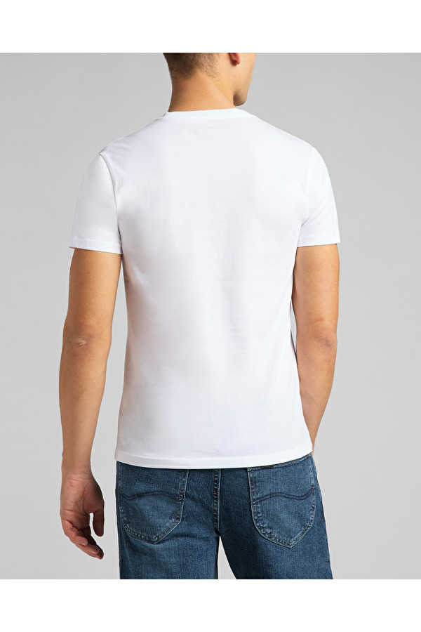 Набір футболок твін-пак LEE Twin pack Crew Fitted Fit (L680CM12) Білий