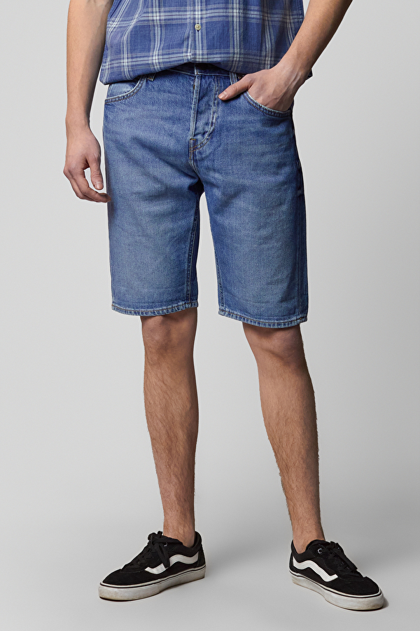 Шорты джинсовые Lee 5 Pocket Short Regular Fit (L73ELJIX) Голубой