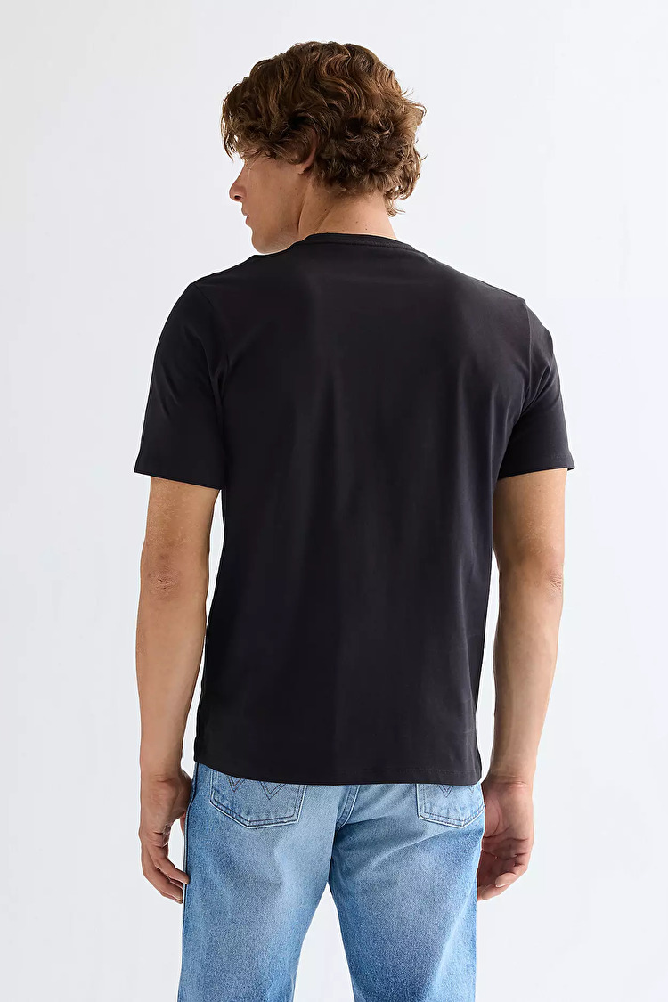 Футболка Wrangler Americana Tee Regular Fit (112377950) Черный