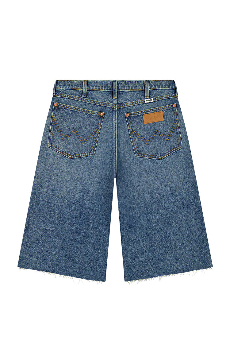 Шорты Wrangler LOW RISE JORT Loose Fit (112378218) Голубой