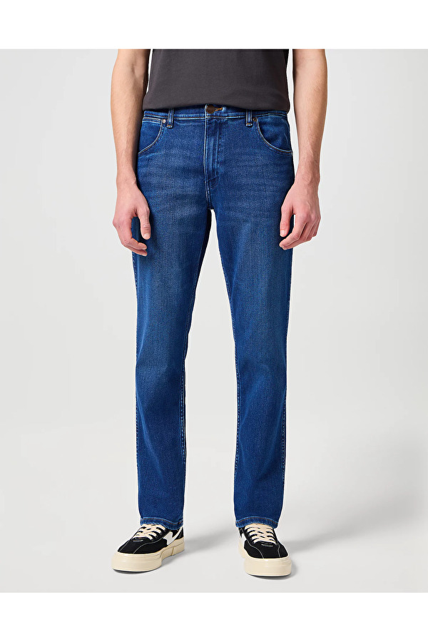 Джинсы Wrangler Greensboro Regular Fit (112341419) Синий