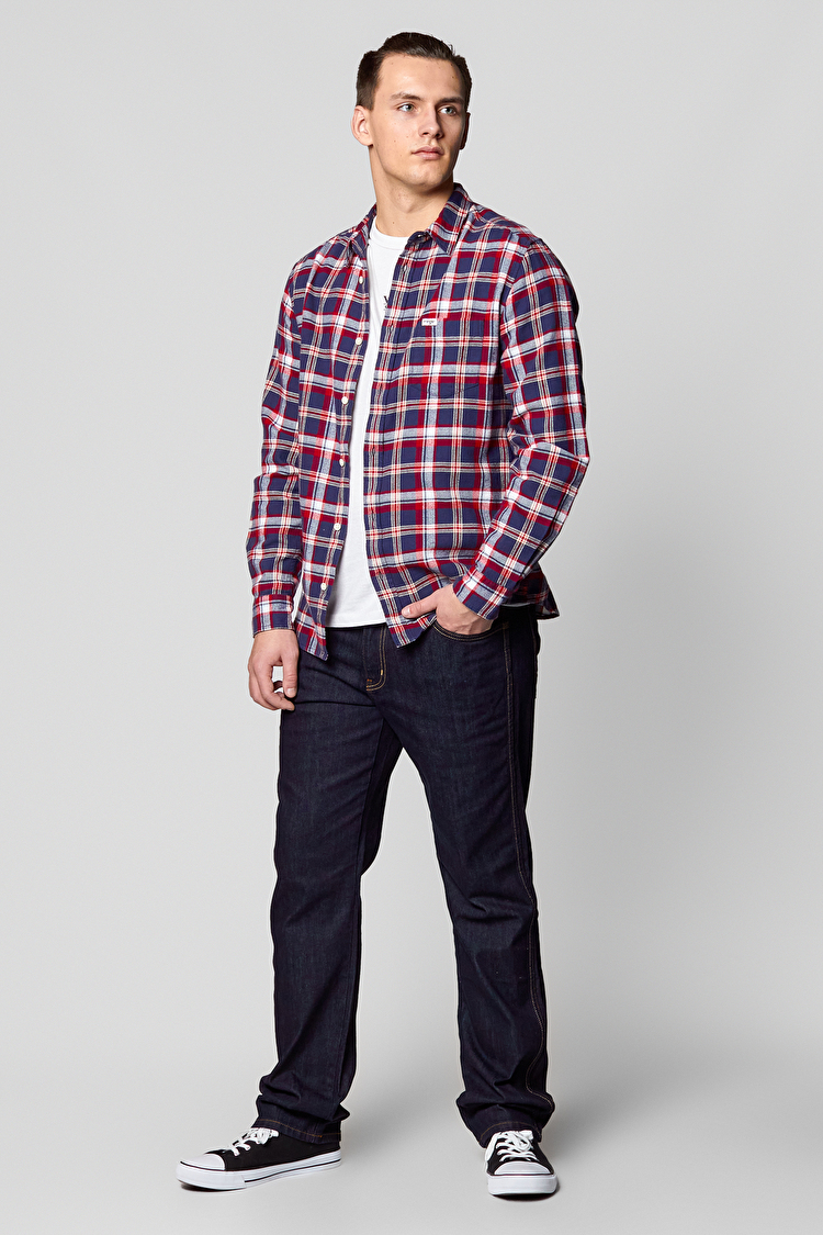 Джинси Wrangler Arizona Regular Fit (W12OXG023) Темно-синій